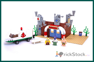 Lego spongebob sale emergency room