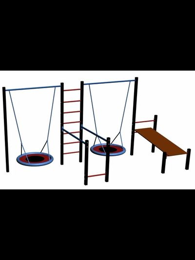 Спортивная площадка Workout W150 с гнездом