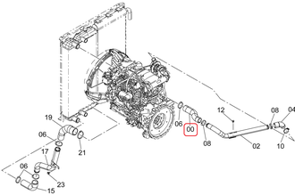4643559 Патрубок интеркулера