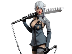 Репликант Каине из игры Nier: Automata - КОЛЛЕКЦИОННАЯ ФИГУРКА 1/6 scale Action figure (SET032) - SUPER DUCK