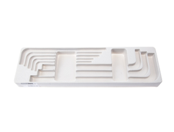 Ложемент для наборов Г-образных шестигранников 20208MR01, 20208SR01, PVC KING TONY 842020812H
