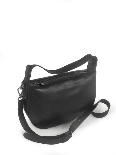 (АРТИКУЛ: 7782/1/22) СУМКА ЖЕНСКАЯ НЕБОЛЬШАЯ, НАТУРАЛЬНАЯ КОЖА, ЧЕРНАЯ, РЕМЕНЬ ЧЕРЕЗ ПЛЕЧО