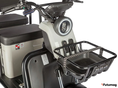 Электротрицикл Wanshida LC300 60V 1000Вт серый