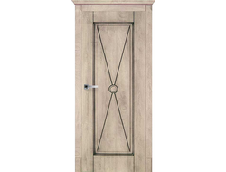 Дверь в цвете "срез  дуба" Данте 1