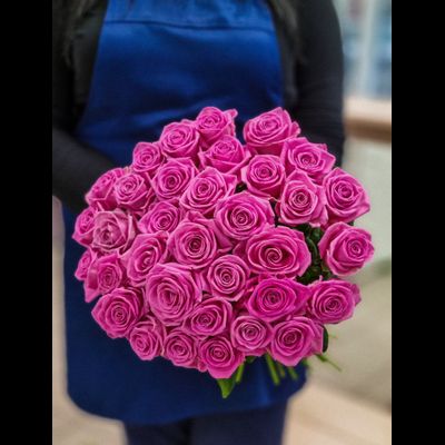 Роза Россия 40 см 35 шт
