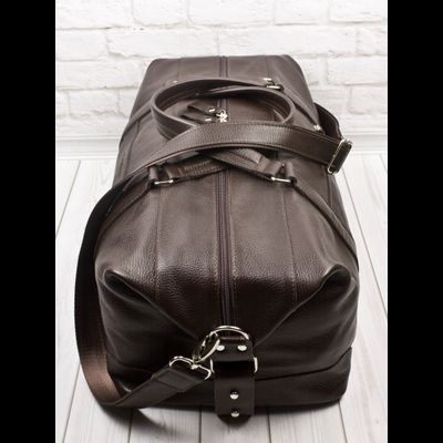 Кожаная дорожная сумка Avellino brown (арт. 4039-04)