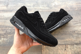 Кроссовки Nike Air Max 90 VT Black зимние