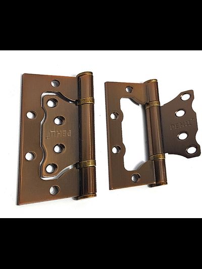 Петля дверная Ренц 2BB FH CF кофе