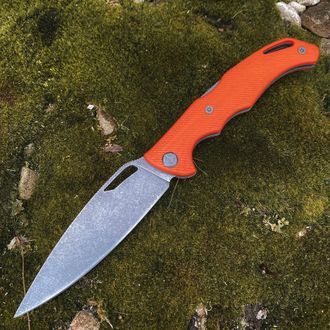 Складной нож Кайман EVO (Сталь К110, оранжевый G10)