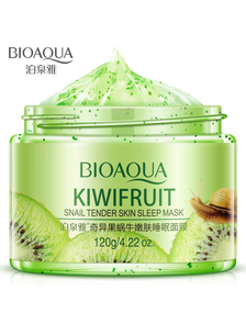 Ночная маска для лица Bioaqua Kiwifruit Snail Tender Skin Sleep Mask 120гр оптом