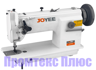 Одноигольная прямострочная швейная машина с унисонным (тройным) продвижением JOYEE JY-H628 (комплект с фрикционным двигателем)