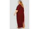 Женская одежда - Вечернее, нарядное платье Арт. 1823806 (Цвет бургунди) Размеры 52-68