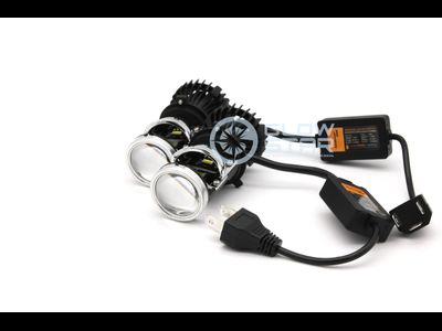 Билед модули Aozoom Mini-Led H4 мини линзы, 6000K, 12V, 35W/45W (комплект, 2шт)