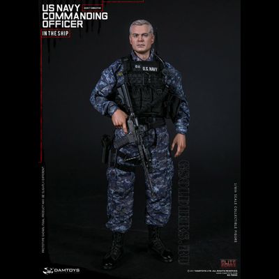 Коллекционная фигурка 1/6 NAVY COMMANDING OFFICER (78050) - DAMTOYS
