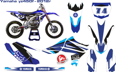 4 - Yamaha YZ YZF 250 450 F (2012)
