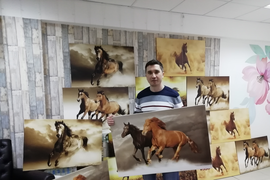 Фото на холсте