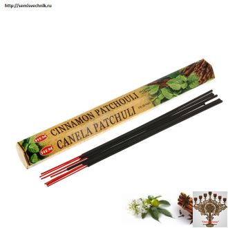 Благовония &quot;HEM Cinnamon Patchouli&quot; Корица Пачули (Incense)