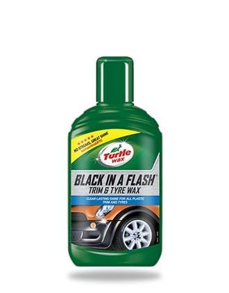 Полироль для наружного пластика и резины &quot;GL Black In A Flash&quot;, Turtle Wax, 300 мл