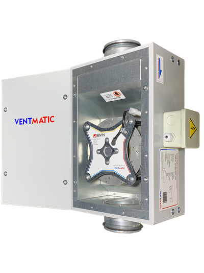 ВЕНТИЛЯТОР ШУМОИЗОЛИРОВАННЫЙ VMVK-SH-BD160-100