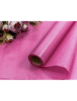 Бумага тишью водостойкая в рулоне (лиловая), 50см*10м