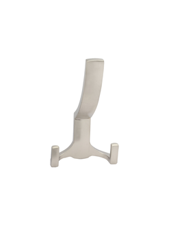 Крючок R18 со скрытым креплением, 3-х рожковый, никель матовый