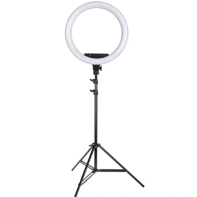 Кольцевая светодиодная лампа Soft Ring Light с штативом и пультом ДУ