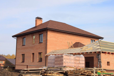 Гибкая черепица Ruflex Runa (Руфлекс Руна) цвет: Терракота