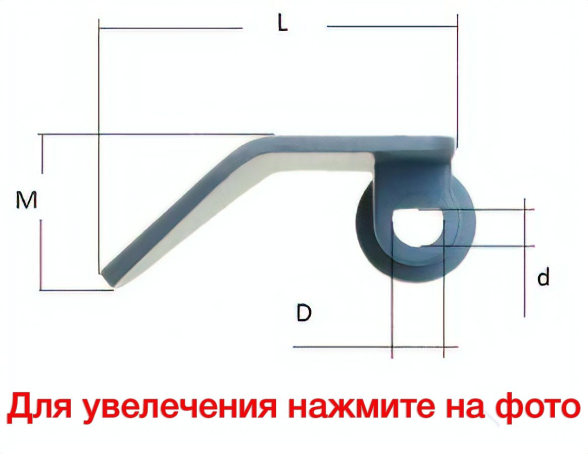 Схема размеров лопатки для хлебопечки