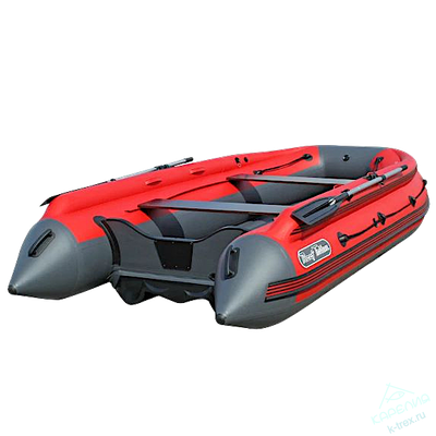 Лодка ПВХ Angler Reef Тритон 420FiНД с интегрированным фальшбортом