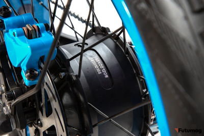 Электровелосипед Syccyba H2 (F11) DUAL 20AH синий