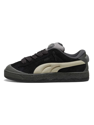 Кроссовки Puma Suede XL Crush Black Shadow Gray Pebble