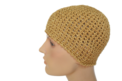 Шапка Vizio 3845 C золотистая летняя