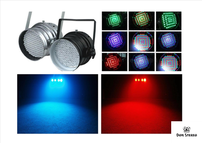 Фото Involight LEDPAR64/AL - Светодиодный RGB прожектор (хром), звуковая активация, DMX-512