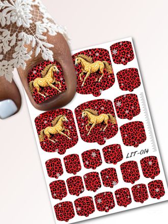 Мини пленки для педикюра LIT-014