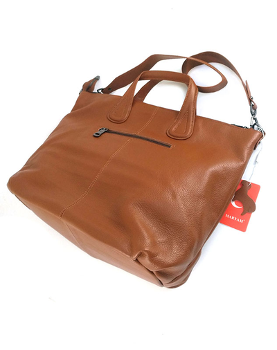 (АРТИКУЛ: 8866) СУМКА ЖЕНСКАЯ, БОЛЬШАЯ, НАТУРАЛЬНАЯ КОЖА, РЫЖАЯ, С ШИРОКИМ ПЛЕЧЕВЫМ РЕМНЕМ