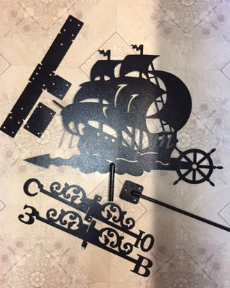 флюгер парусник