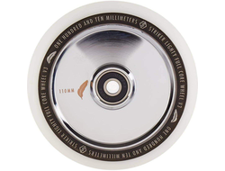 Купить колесо STRIKER LIGHTY FULLCORE V3 WHITE 110 (Chrome) для трюковых самокатов в Иркутске