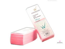 Полоска для депиляции 7*20 Italwax №100шт розовая