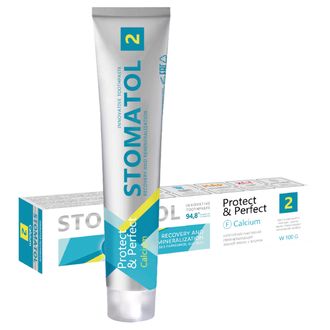 Зубная паста Stomatol Профилактическая Calcium, 100гр