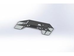 Кронштейн лебёдки в базу ZST-МДС к-кт деталей для изготовления