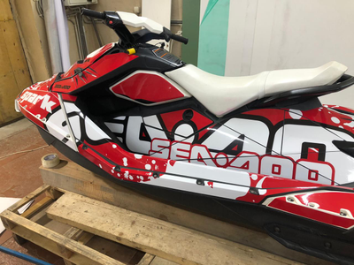 Наклейки на Гидроцикл SeaDoo BRP Spark #1697