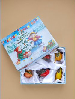 Комплект ёлочных игрушек Лесные истории