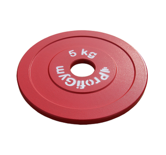 ДПЛ-5 ДИСК СТАЛЬНОЙ «POWERLIFTING» С ПОЛИМЕРНЫМ ПОКРЫТИЕМ, 5КГ