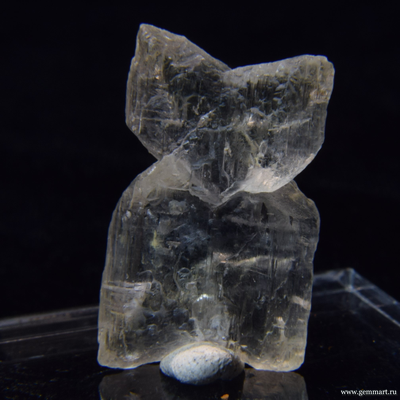 Гипс, сросток кристаллов. 30*19*7мм