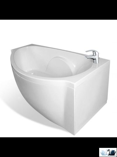 Ванна Эстет Грация 170 x 94 см, каменная правая, угловая, асимметричная