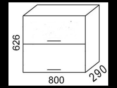 Шкаф В800Г Эра : Дуб Горный  (Эра)
