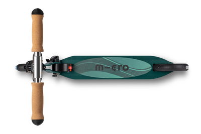 Самокат Micro Sprite ECO зелёный LED