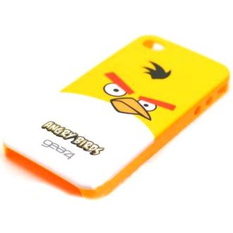 Чехол Angry B. для iPhone 4-4S желтый