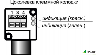Датчик индуктивный бесконтактный И39-NO/NC-PNP-K