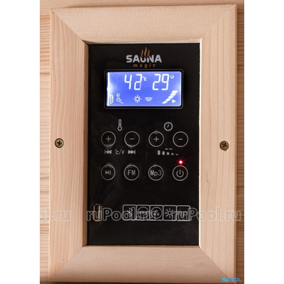 Инфракрасная сауна (кабина) SaunaMagic Glass Mini CS
